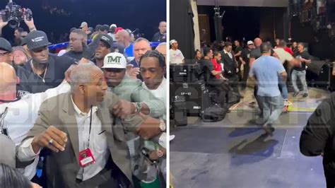 Floyd Mayweather vs. John Gotti III fight ends in .